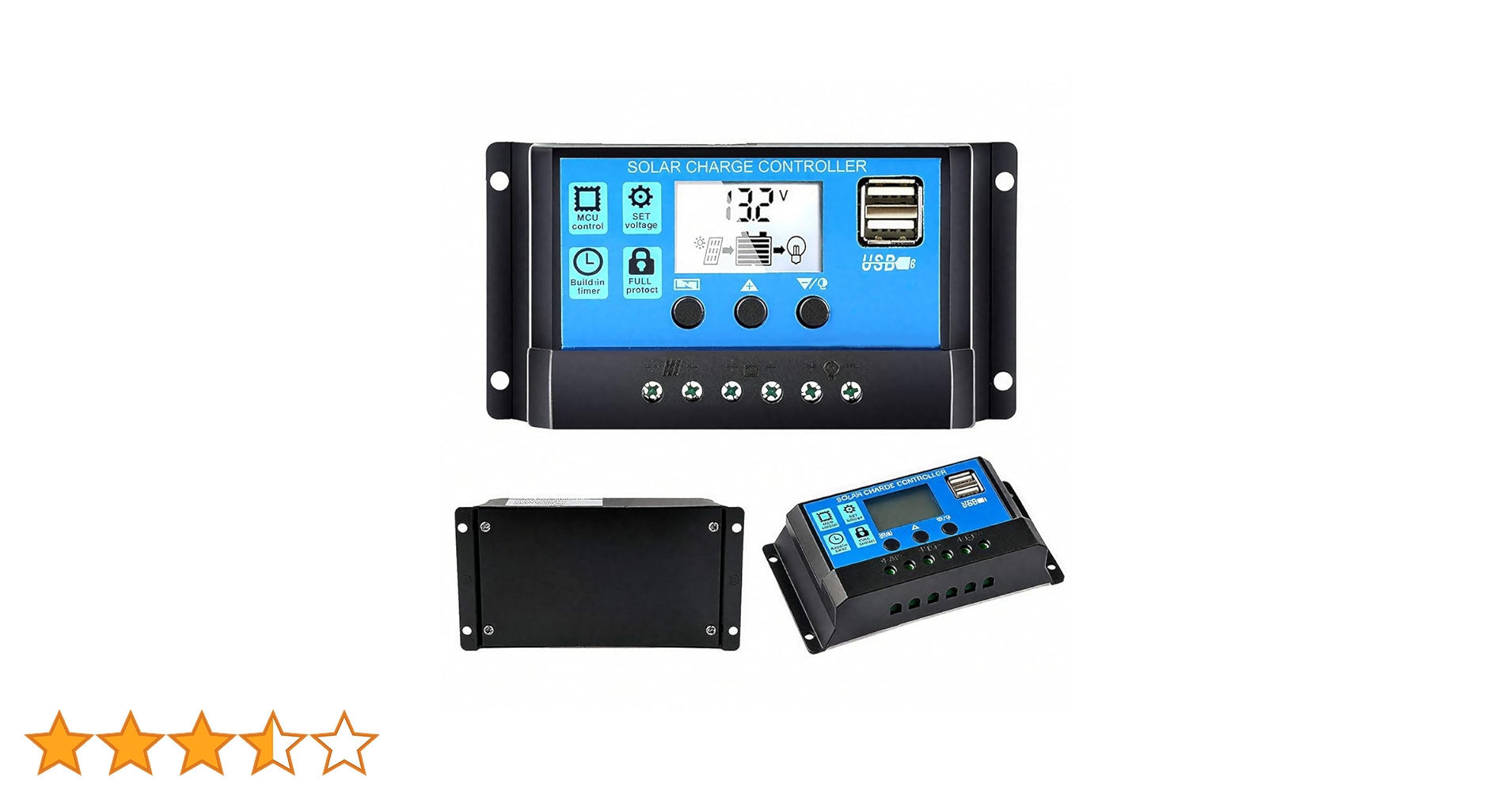 ソーラーパネル 100W+ソーラーチャージコントローラー 30A 12V/24V Amazon | ソーラーチャージ コントローラー 12V 24V 鉛蓄電池車